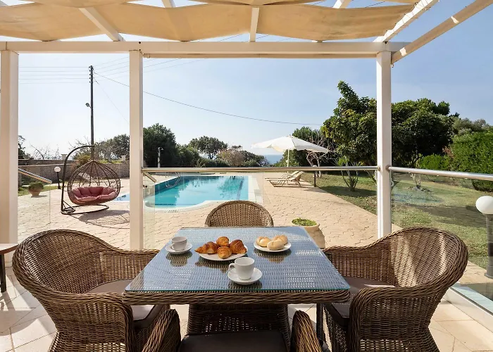 Kalypso With Private Swimming Pool 빌라 *